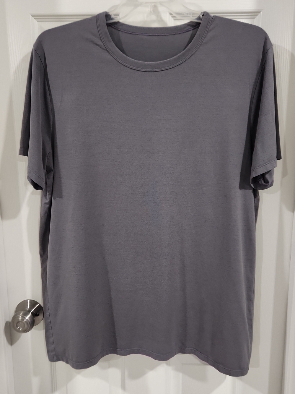 Lululemon Men's Soft Jersey T-Shirt 3XL Gray Lightweight Smooth Oversized No Tag